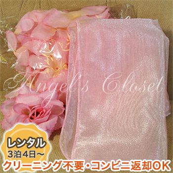 ピアノ発表会や結婚式にぴったりのカラーの女の子用キッズドレス。シンプルで美しいシルエットが魅力のAngel's Closetの子供ドレス レンタル商品（【レンタル】子供ドレス フロリア用サッシュ＆ペタル）｜画像1