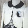 特別な日にぴったりのカラーの男の子用フォーマルスーツ。シンプルで美しいシルエットが魅力のAngel's Closetの子供フォーマル レンタル商品（【レンタル】プリントワンピースアンサンブル（CAT898304）120cm）｜画像5
