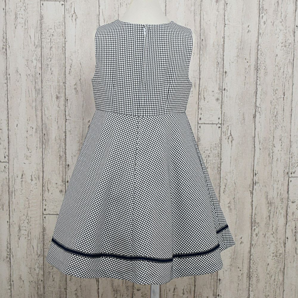 特別な日にぴったりのネイビーカラーの男の子用フォーマルスーツ。シンプルで美しいシルエットが魅力のAngel's Closetの子供フォーマル レンタル商品（【レンタル】千鳥格子ネイビーアンサンブル（CAT889310）【CHOPIN】120cm）｜画像5