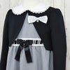 特別な日にぴったりのカラーの男の子用フォーマルスーツ。シンプルで美しいシルエットが魅力のAngel's Closetの子供フォーマル レンタル商品（【レンタル】フリルワンピースボレロセットアンサンブル【CHOPIN】（CAT879303B）120cm）｜画像3