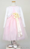 ピアノ発表会や結婚式にぴったりのピンクカラーの女の子用キッズドレス。シンプルで美しいシルエットが魅力のAngel's Closetの子供ドレス レンタル商品（【レンタル】ヴィンテージサテン＆チュール子供ドレス(SK402)ピンク）｜画像10