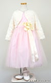 ピアノ発表会や結婚式にぴったりのピンクカラーの女の子用キッズドレス。シンプルで美しいシルエットが魅力のAngel's Closetの子供ドレス レンタル商品（【レンタル】ヴィンテージサテン＆チュール子供ドレス(SK402)ピンク）｜画像11