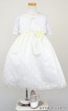 ピアノ発表会や結婚式にぴったりのカラーの女の子用キッズドレス。シンプルで美しいシルエットが魅力のAngel's Closetの子供ドレス レンタル商品（【レンタル】フラワーレースサテンリボン子供ドレス(CCD749)アイボリー）｜画像10