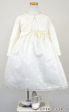 ピアノ発表会や結婚式にぴったりのカラーの女の子用キッズドレス。シンプルで美しいシルエットが魅力のAngel's Closetの子供ドレス レンタル商品（【レンタル】フラワーレースサテンリボン子供ドレス(CCD749)アイボリー）｜画像11