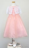 ピアノ発表会や結婚式にぴったりのピンクカラーの女の子用キッズドレス。シンプルで美しいシルエットが魅力のAngel's Closetの子供ドレス レンタル商品（【レンタル】パールスパンコールスーパーエレガントチュール子供ドレス(cdc5008)ブラッシュピンク）｜画像10