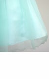 ピアノ発表会や結婚式にぴったりのカラーの女の子用キッズドレス。シンプルで美しいシルエットが魅力のAngel's Closetの子供ドレス レンタル商品（【レンタル】パールスパンコールスーパーエレガントチュール子供ドレス(cdc5008)ミント）｜画像6