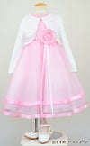 ピアノ発表会や結婚式にぴったりのピンクカラーの女の子用キッズドレス。シンプルで美しいシルエットが魅力のAngel's Closetの子供ドレス レンタル商品（【レンタル】ロマンス(rmc)ピンク）｜画像11