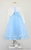 ピアノ発表会や結婚式にぴったりのブルーカラーの女の子用キッズドレス。シンプルで美しいシルエットが魅力のAngel's Closetの子供ドレス レンタル商品（【レンタル】ロマンス(rmc)ブルー）｜画像15