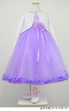 ピアノ発表会や結婚式にぴったりのライラックカラーの女の子用キッズドレス。シンプルで美しいシルエットが魅力のAngel's Closetの子供ドレス レンタル商品（【レンタル】フラワーペタルプリンセス子供ドレス(JK2925)ライラック）｜画像11