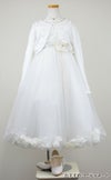 ピアノ発表会や結婚式にぴったりのホワイトカラーの女の子用キッズドレス。シンプルで美しいシルエットが魅力のAngel's Closetの子供ドレス レンタル商品（【レンタル】フラワーペタルプリンセス子供ドレス(JK2925)オフホワイト）｜画像11