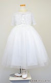 ピアノ発表会や結婚式にぴったりのカラーの女の子用キッズドレス。シンプルで美しいシルエットが魅力のAngel's Closetの子供ドレス レンタル商品（【レンタル】エレガントフラワーパッチ＆チュール子供ドレス(CCD771)アイボリー）｜画像10