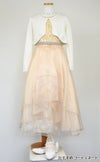 ピアノ発表会や結婚式にぴったりのカラーの女の子用キッズドレス。シンプルで美しいシルエットが魅力のAngel's Closetの子供ドレス レンタル商品（【レンタル】スパークリートップ＆オーガンジーレイヤー子供ドレス(JK3811)タープ）｜画像11