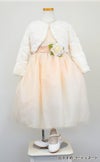ピアノ発表会や結婚式にぴったりのカラーの女の子用キッズドレス。シンプルで美しいシルエットが魅力のAngel's Closetの子供ドレス レンタル商品（【レンタル】サテンリボン＆スターダストチュール子供ドレス(CK329)タープ）｜画像10