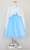 ピアノ発表会や結婚式にぴったりのカラーの女の子用キッズドレス。シンプルで美しいシルエットが魅力のAngel's Closetの子供ドレス レンタル商品（【レンタル】フローラルサテンリボン刺繍イリュージョン子供ドレス(KD365)アクア）｜画像10