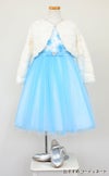 ピアノ発表会や結婚式にぴったりのカラーの女の子用キッズドレス。シンプルで美しいシルエットが魅力のAngel's Closetの子供ドレス レンタル商品（【レンタル】フローラルサテンリボン刺繍イリュージョン子供ドレス(KD365)アクア）｜画像11