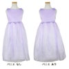 ピアノ発表会や結婚式にぴったりのライラックカラーの女の子用キッズドレス。シンプルで美しいシルエットが魅力のAngel's Closetの子供ドレス レンタル商品（【レンタル】サテン＆シャイニーオーガンジー子供ドレスサニー(KD149)ライラック）｜画像6