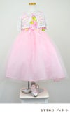 ピアノ発表会や結婚式にぴったりのピンクカラーの女の子用キッズドレス。シンプルで美しいシルエットが魅力のAngel's Closetの子供ドレス レンタル商品（【レンタル】フラワーモチーフチュールリボン子供ドレス(CCD752)ピンク）｜画像9
