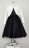 ピアノ発表会や結婚式にぴったりのブラックカラーの女の子用キッズドレス。シンプルで美しいシルエットが魅力のAngel's Closetの子供ドレス レンタル商品（【レンタル】スパークリーチュールドレス(KD352)ブラック）｜画像11