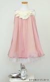 ピアノ発表会や結婚式にぴったりのカラーの女の子用キッズドレス。シンプルで美しいシルエットが魅力のAngel's Closetの子供ドレス レンタル商品（【レンタル】シフォンフラワーAラインドレス(KD284)ダスティローズ）｜画像8