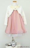 ピアノ発表会や結婚式にぴったりのカラーの女の子用キッズドレス。シンプルで美しいシルエットが魅力のAngel's Closetの子供ドレス レンタル商品（【レンタル】シフォンフラワーAラインドレス(KD284)ダスティローズ）｜画像11