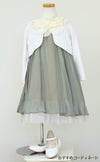 ピアノ発表会や結婚式にぴったりのカラーの女の子用キッズドレス。シンプルで美しいシルエットが魅力のAngel's Closetの子供ドレス レンタル商品（【レンタル】シフォンフラワーAラインドレス(KD284)セージ）｜画像10