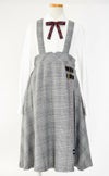 特別な日にぴったりのネイビーカラーの男の子用フォーマルスーツ。シンプルで美しいシルエットが魅力のAngel's Closetの子供フォーマル レンタル商品（【レンタル】ショートジャケットハイウエストスカートスーツ5点セット(CAT422503)ネイビー）｜画像7