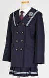 特別な日にぴったりのネイビーカラーの男の子用フォーマルスーツ。シンプルで美しいシルエットが魅力のAngel's Closetの子供フォーマル レンタル商品（【レンタル】セーラービッグカラースーツ(CAT742568)ネイビー）｜画像4