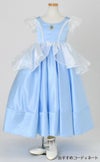 ピアノ発表会や結婚式にぴったりのブルーカラーの女の子用キッズドレス。シンプルで美しいシルエットが魅力のAngel's Closetの子供ドレス レンタル商品（【レンタル】高級シンデレラドレス（YP224） シンデレラブルー）｜画像8