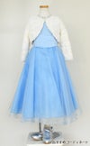ピアノ発表会や結婚式にぴったりのブルーカラーの女の子用キッズドレス。シンプルで美しいシルエットが魅力のAngel's Closetの子供ドレス レンタル商品（【レンタル】キャビアビーズ＆ダイアゴナルボディオーガンジースカートドレス（HC1568）ベビーブルー）｜画像11
