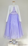 ピアノ発表会や結婚式にぴったりのライラックカラーの女の子用キッズドレス。シンプルで美しいシルエットが魅力のAngel's Closetの子供ドレス レンタル商品（【レンタル】キャビアビーズ＆ダイアゴナルボディオーガンジースカートドレス（HC1568）ライラック）｜画像10