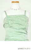 ピアノ発表会や結婚式にぴったりのカラーの女の子用キッズドレス。シンプルで美しいシルエットが魅力のAngel's Closetの子供ドレス レンタル商品（【レンタル】キャビアビーズ＆ダイアゴナルボディオーガンジースカートドレス（HC1568）セージ）｜画像7