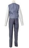 特別な日にぴったりのカラーの男の子用フォーマルスーツ。シンプルで美しいシルエットが魅力のAngel's Closetの子供フォーマル レンタル商品（【レンタル】ベストスーツ4点セット（CC1688）グレー＆シルバー）｜画像5